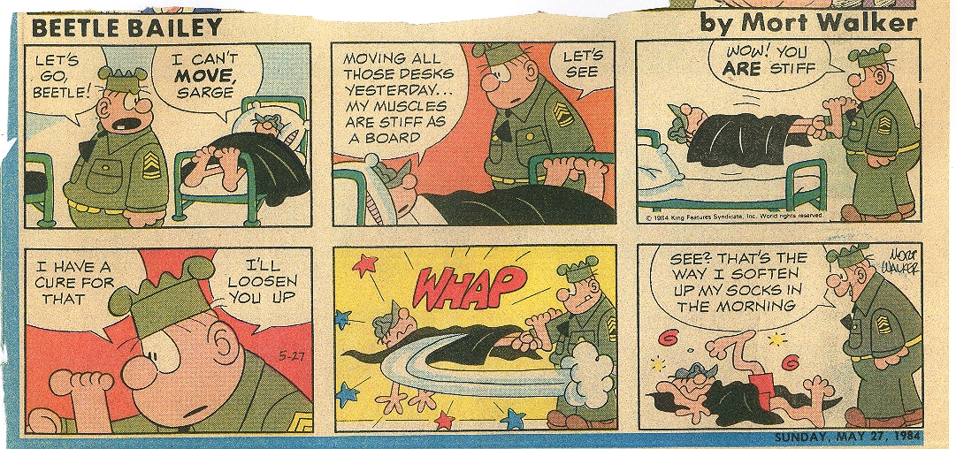Conflicts Lessons From Beetle Bailey Insults To Respect.